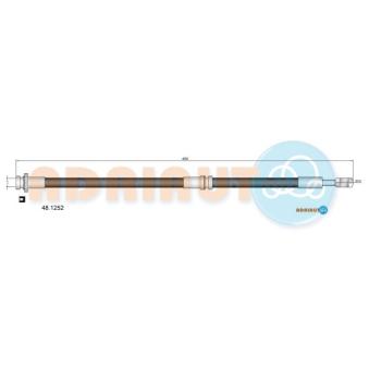 Flexible de frein ADRIAUTO [48.1252]