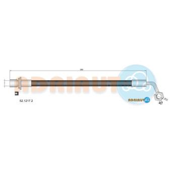 Flexible de frein avant droit ADRIAUTO [52.1217.2]