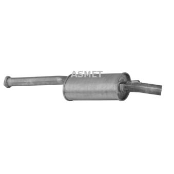 Silencieux central ASMET OEM 1244911700