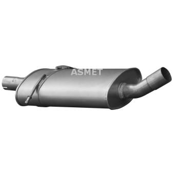 Silencieux central ASMET OEM 1694900122