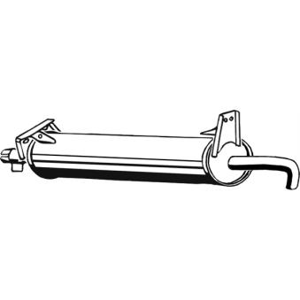 Silencieux central ASMET OEM 068251053a