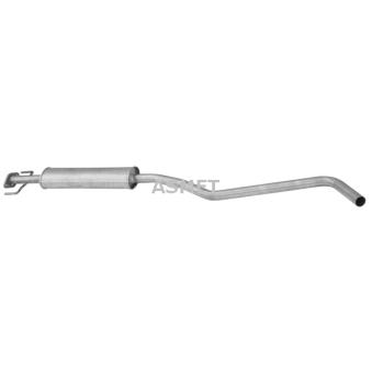 Silencieux central ASMET [05.106]