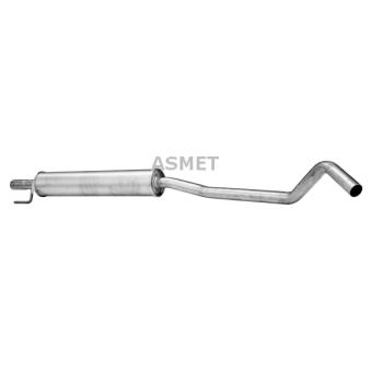 Silencieux central ASMET [05.153]