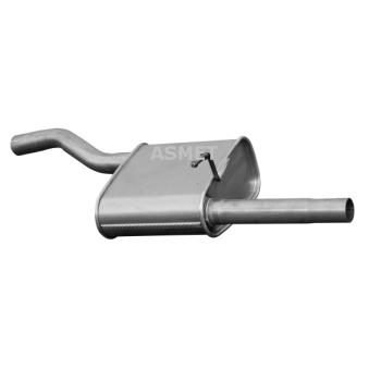 Silencieux arrière ASMET [07.136]