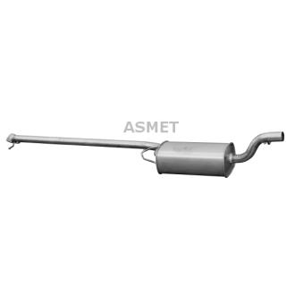 Silencieux central ASMET [07.192]