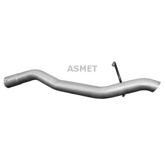 Tuyau d'échappement ASMET 07.214 pour FORD FOCUS 1.6 TDCi - 109cv