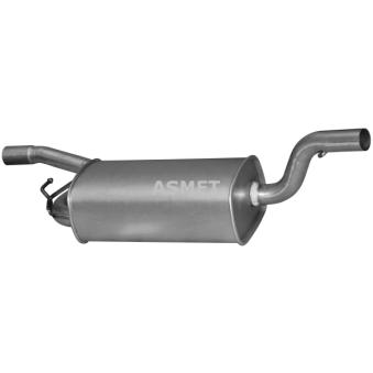 Silencieux central ASMET 07.245 pour FORD FOCUS 1.8 - 125cv Silencieux central ASMET 07.245 pour FORD FOCUS 1.8 - 125cv