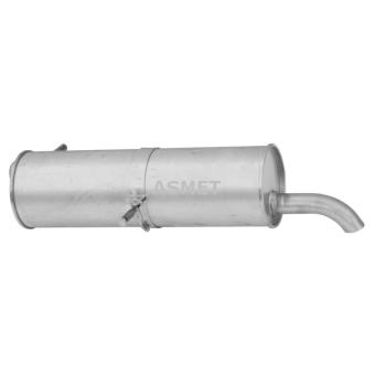 Silencieux arrière ASMET OEM 1726LK Silencieux arrière ASMET OEM 1726LK