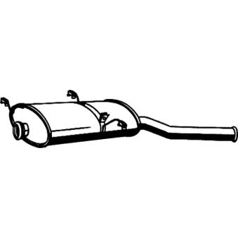 Silencieux arrière ASMET OEM 1726GE