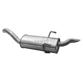 Silencieux arrière ASMET [09.065]