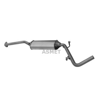 Silencieux central ASMET [21.006]