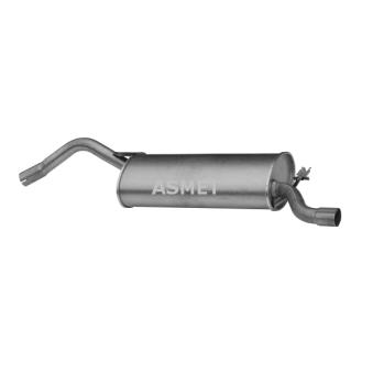 Silencieux arrière ASMET OEM 007590659