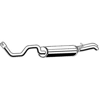 Silencieux arrière ASMET OEM 1j5253609c