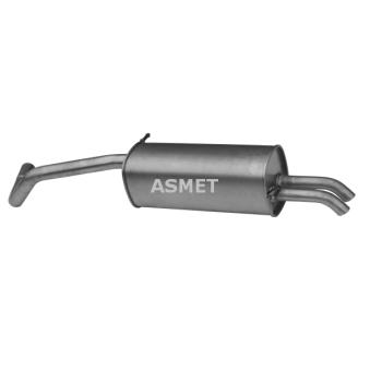 Silencieux arrière ASMET [21.028]
