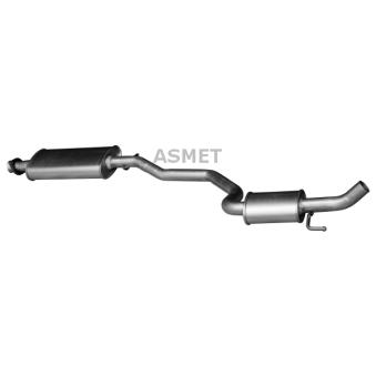 Silencieux central ASMET [29.004]