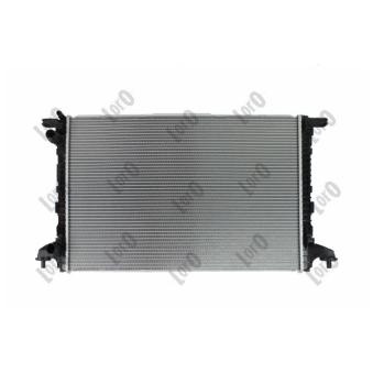 Radiateur, refroidissement du moteur ABAKUS 003-017-0062