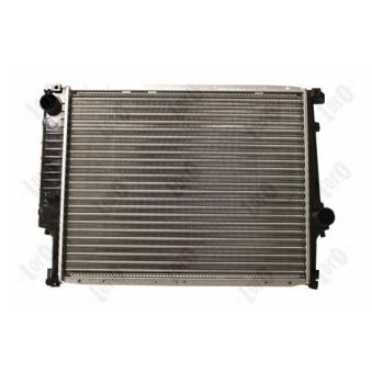 Radiateur, refroidissement du moteur ABAKUS 004-017-0015