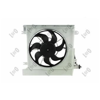 Ventilateur, refroidissement du moteur ABAKUS 009-014-0017 pour CITROEN C1 1.0 VTi 72 - 72cv