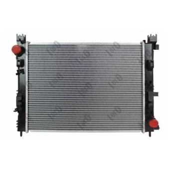Radiateur, refroidissement du moteur ABAKUS 010-017-0005 pour DACIA DUSTER 1.5 dCi 115 - 116cv