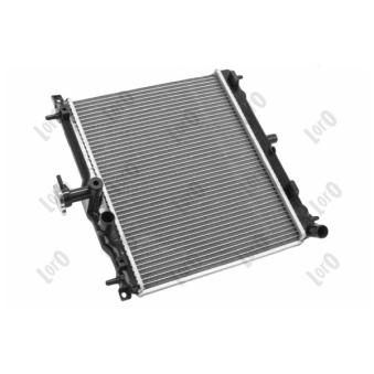 Radiateur, refroidissement du moteur ABAKUS 019-017-0025-B