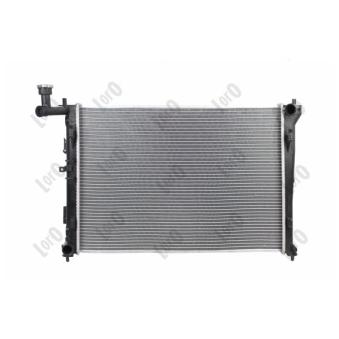 Radiateur, refroidissement du moteur ABAKUS 019-017-0031-B
