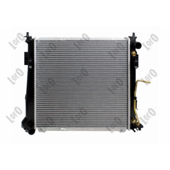 Radiateur, refroidissement du moteur ABAKUS 019-017-0039