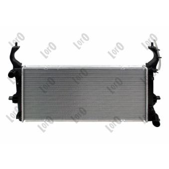 Radiateur, refroidissement du moteur ABAKUS 019-017-0042