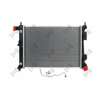Radiateur, refroidissement du moteur ABAKUS 019-017-0048