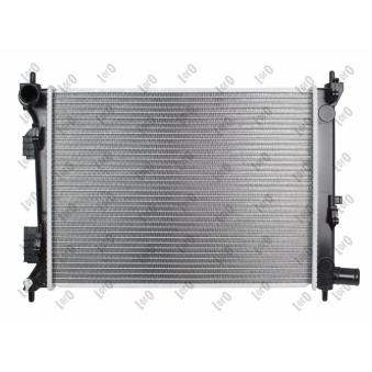 Radiateur, refroidissement du moteur ABAKUS 019-017-0053