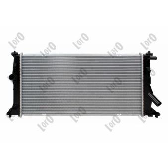 Radiateur, refroidissement du moteur ABAKUS 030-017-0021