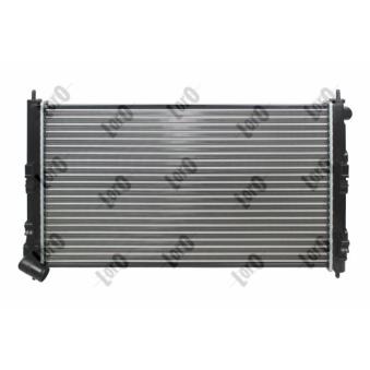 Radiateur, refroidissement du moteur ABAKUS 033-017-0019