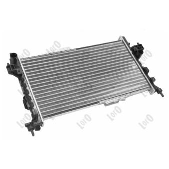 Radiateur, refroidissement du moteur ABAKUS 037-017-0028 pour OPEL CORSA 1.7 CDTI - 100cv