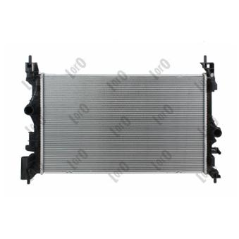 Radiateur, refroidissement du moteur ABAKUS 037-017-0112 pour OPEL CORSA 1.4 Turbo - 150cv