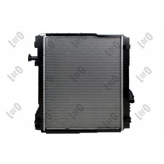 Radiateur, refroidissement du moteur ABAKUS [042-017-0075]