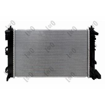 Radiateur, refroidissement du moteur ABAKUS [042-017-0077]