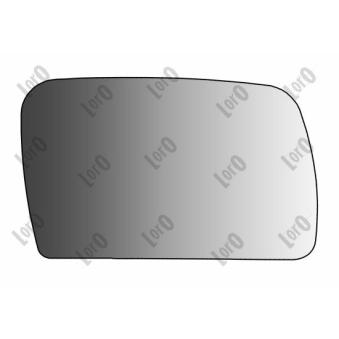 Verre de rétroviseur, rétroviseur extérieur ABAKUS 0421G04