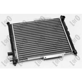 Radiateur, refroidissement du moteur ABAKUS 043-017-0001