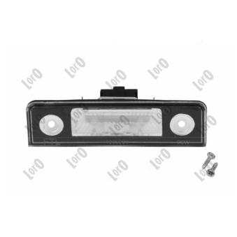 Feu éclaireur de plaque ABAKUS 048-05-905 pour NISSAN PRIMASTAR 2.0 TDI - 110cv