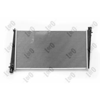Radiateur, refroidissement du moteur ABAKUS 052-017-0011-B