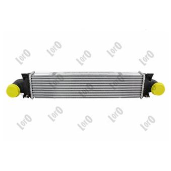 Intercooler, échangeur ABAKUS 052-018-0008 pour PEUGEOT BIPPER D4 - 190cv