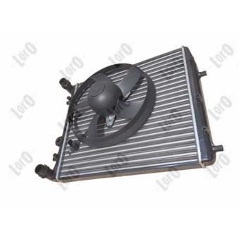 Radiateur, refroidissement du moteur ABAKUS 053-017-0038-A