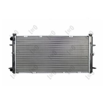Radiateur, refroidissement du moteur ABAKUS 053-017-0068