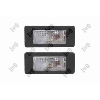 Feu éclaireur de plaque ABAKUS 053-14-905LED pour PEUGEOT 504 1.0 TSI - 110cv