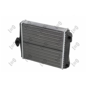 Système de chauffage ABAKUS 054-015-0017 pour OPEL ASTRA 420 SEC - 218cv