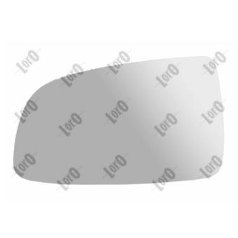 Verre de rétroviseur, rétroviseur extérieur ABAKUS [0606G01]