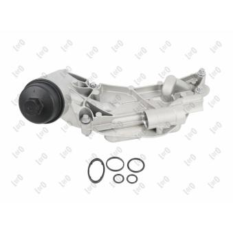 Boîtier, filtre à huile ABAKUS 100-01-039 pour OPEL ASTRA 1.6 EcoTec - 116cv