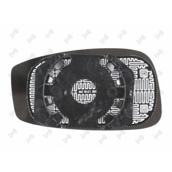 Verre de rétroviseur, rétroviseur extérieur ABAKUS 1114G04