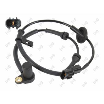 Capteur, vitesse de roue avant gauche ABAKUS 120-02-018