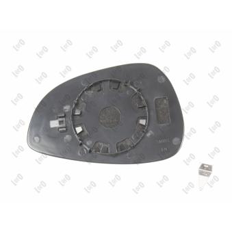 Verre de rétroviseur, rétroviseur extérieur ABAKUS 1214G04