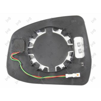 Verre de rétroviseur, rétroviseur extérieur ABAKUS 1247G06